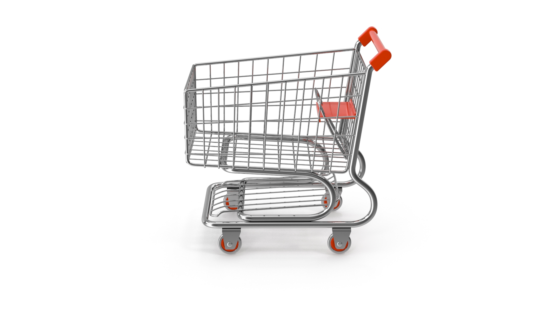Shopping Cart 3D Model - TurboSquid 2039915