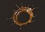 Chocolate Splash Circle