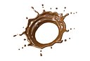 Chocolate Splash Circle