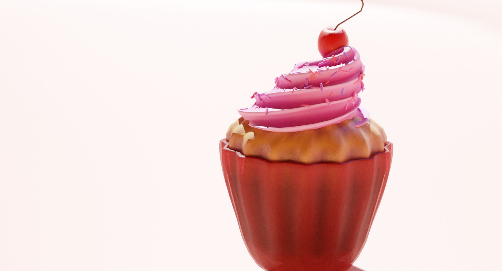 3D Model Cupcake Food - TurboSquid 1562969