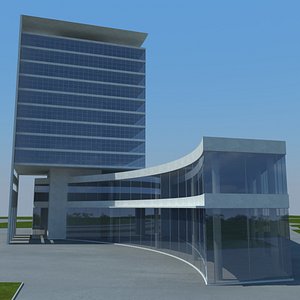 3d model buildings 2
