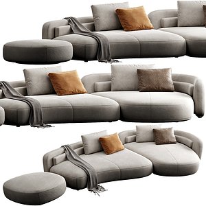 Minotti Bezier 3D model