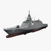 JMSDF Mogami class frigate