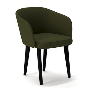 UPHOLSTERED HUMA ARMCHAIR