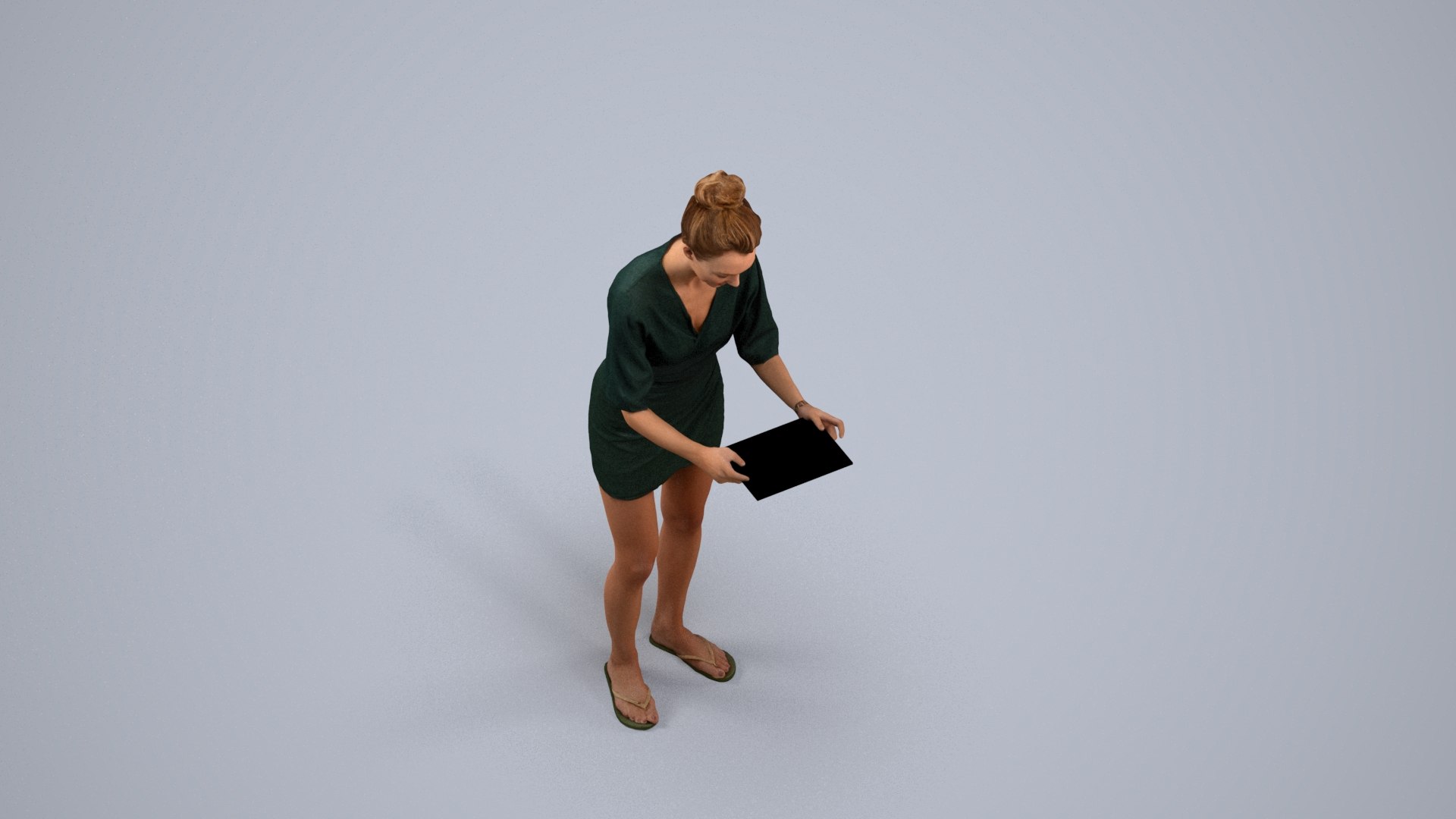00559Maghan009 - Adult Caucasian woman standing at home with tablet in summer casual wear 3D model https://p.turbosquid.com/ts-thumb/xJ/Zz98tv/BW/00559_maghan009_state2_frame_0005/jpg/1773191934/1920x1080/fit_q87/09658185f83c1b998b77653c2cd50d15f8c4ec4a/00559_maghan009_state2_frame_0005.jpg