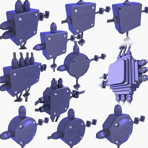 3D Professional Electric Junctions v1