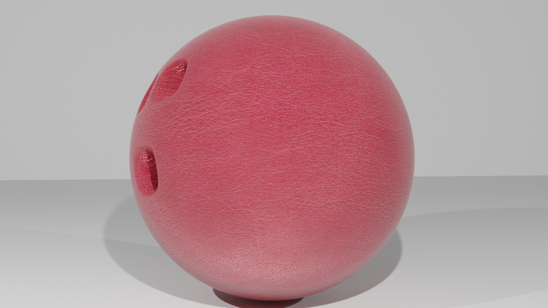 Bowling Ball Red Leather 3D Model - TurboSquid 1547723