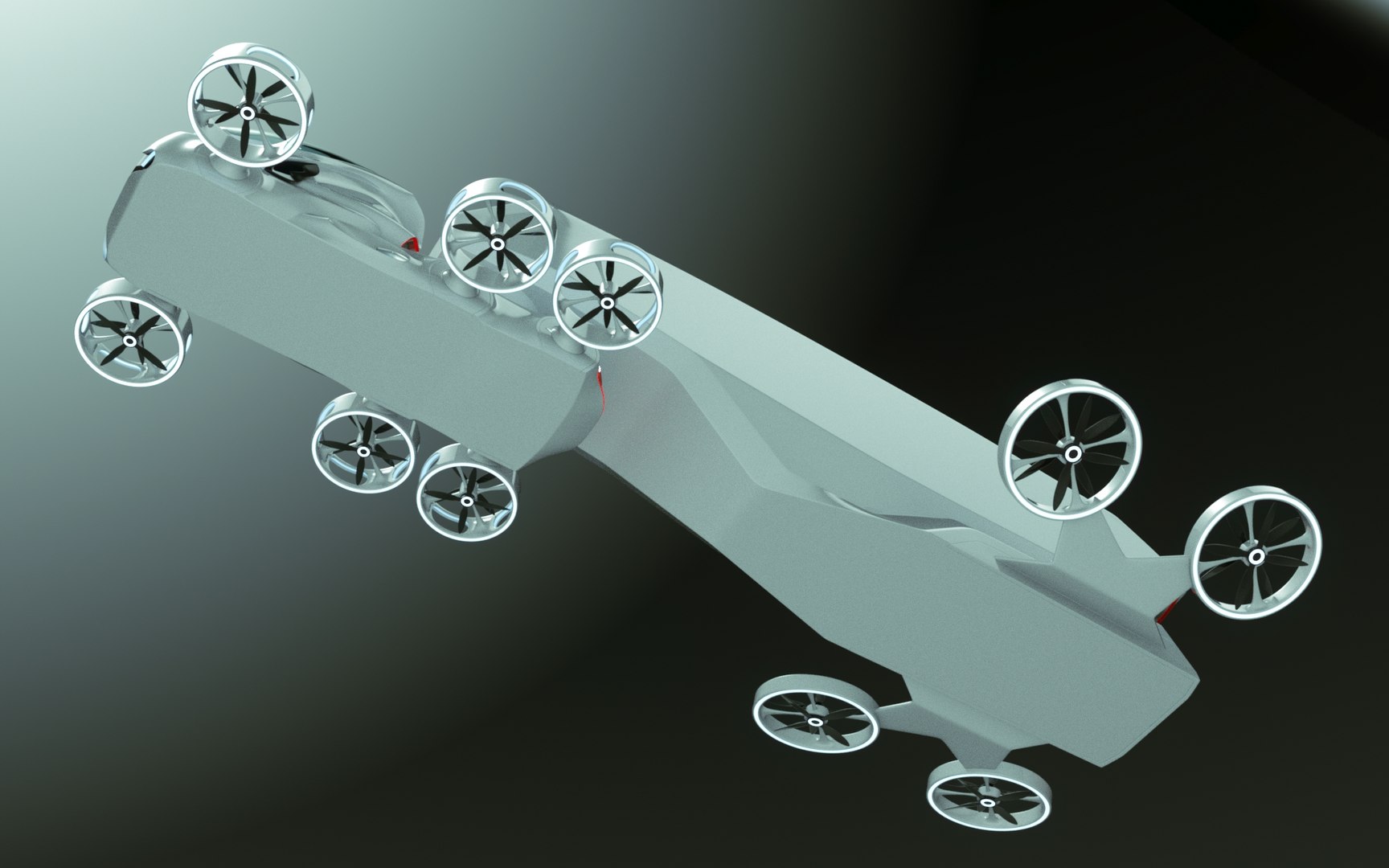 T-Copter Truck 65 model - TurboSquid 2132396