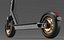 Modelo 3D de uma scooter elétrica
