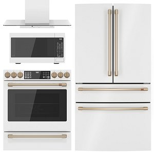 3D CAFE kitchen appliance collection model
