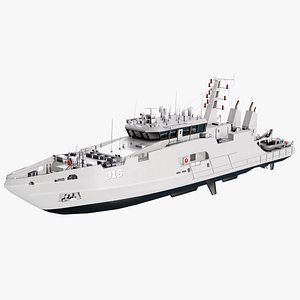 3D ADV Cape Naturaliste Cape-Class Patrol Boat