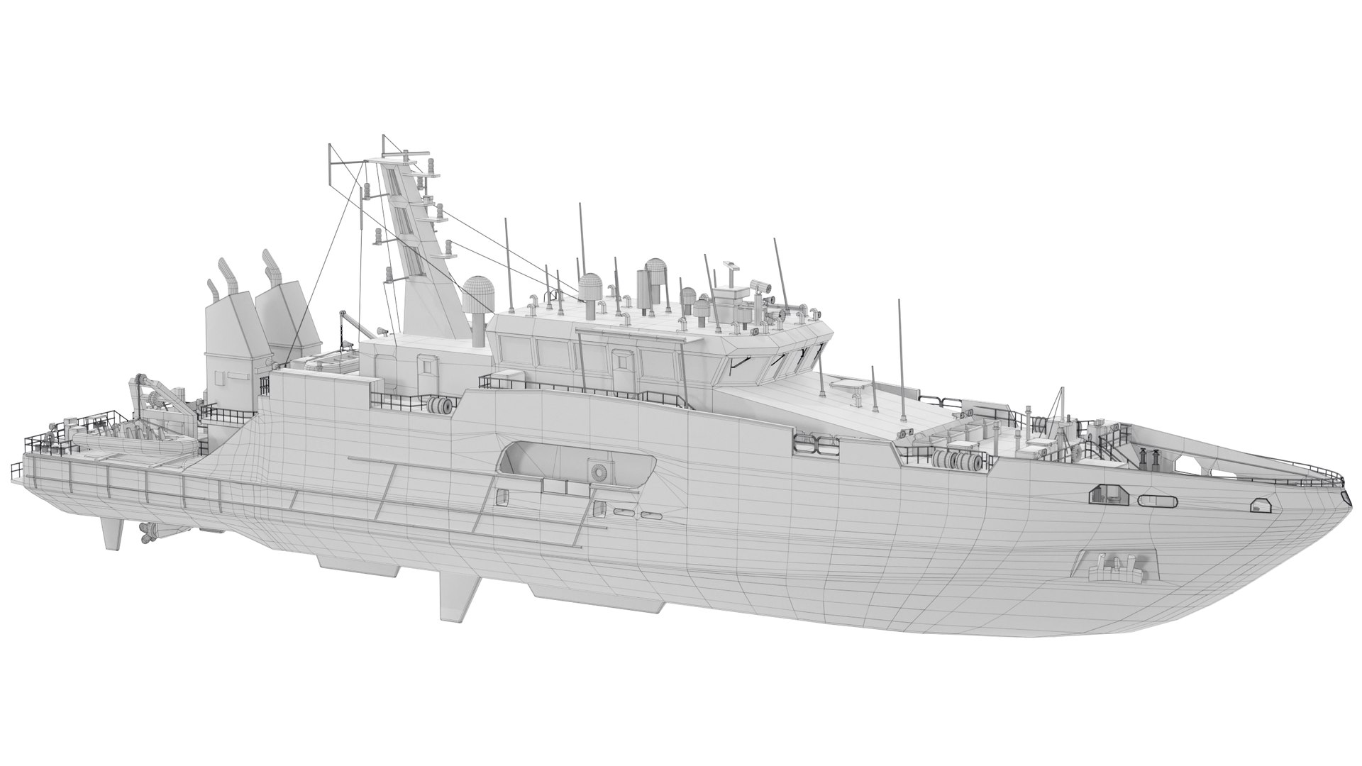 3D ADV Cape Naturaliste Cape-Class Patrol Boat - TurboSquid 2156471