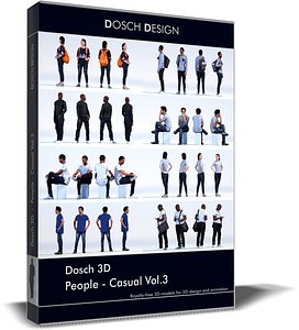 3D people - casual vol 3 model