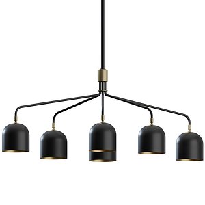 Howard Chandelier 6 Arm by Gubi
