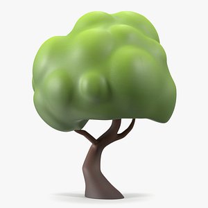 Cartoon Maple Tree Simple Coloring