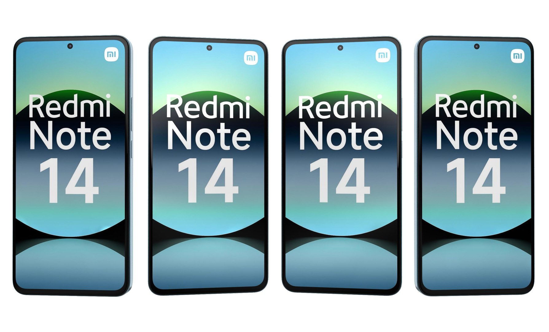 3D Model Xiaomi Redmi Note 14 Blue - TurboSquid 2345061