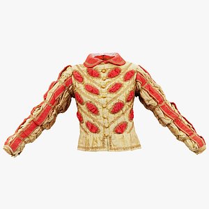 Elegant Knight Jacket 3D model