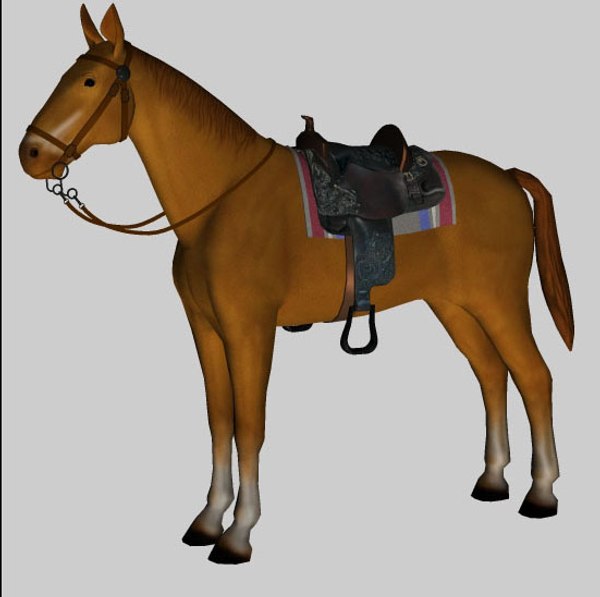 3d horse tack pzhor