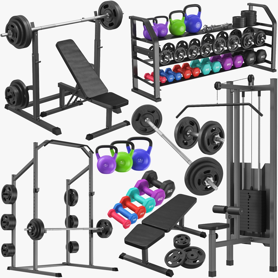 Nautilus Freedom Rack Model TurboSquid 1948116