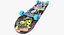 Coleção de pele cega de trovão de skate