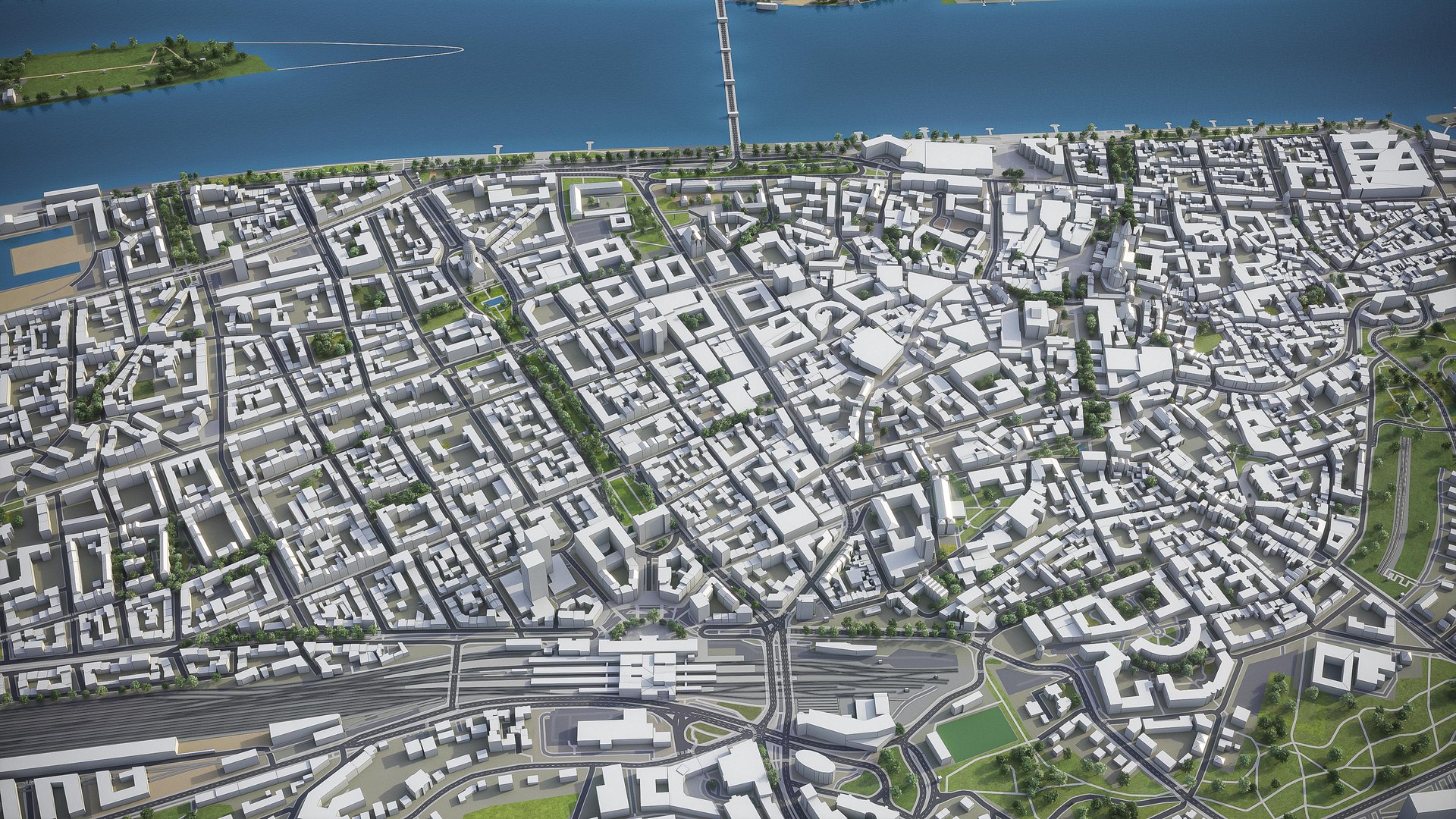 Mainz Surrounding - 3D Model - TurboSquid 1511361