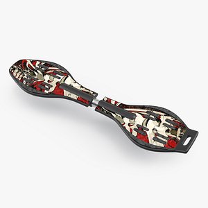 snakeboard snake board 3D model