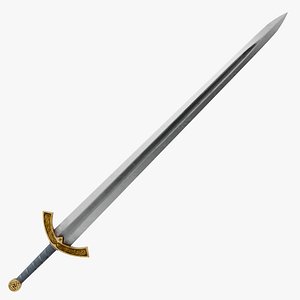 Aged Viking Long Sword