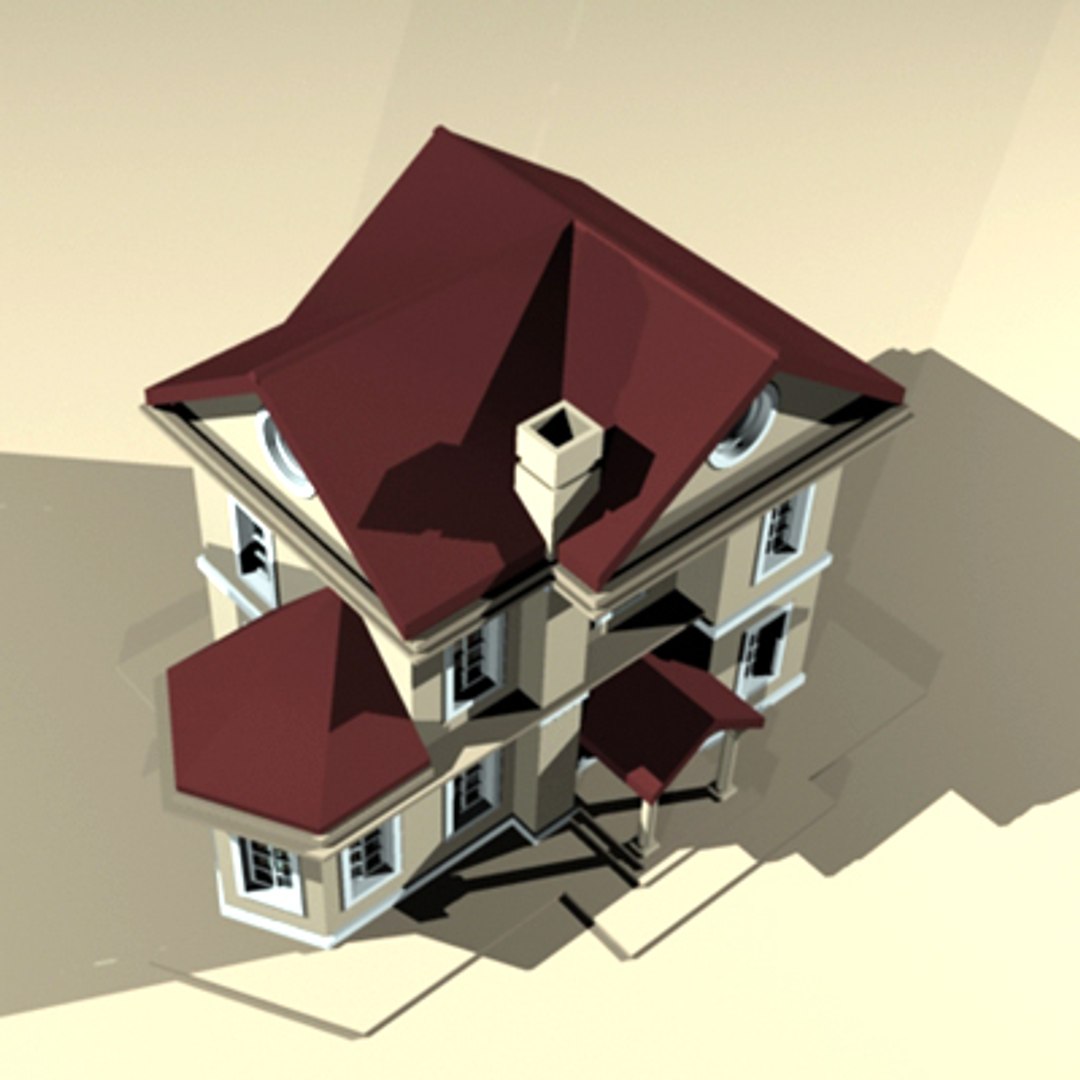 Triplex Villa 3d Max