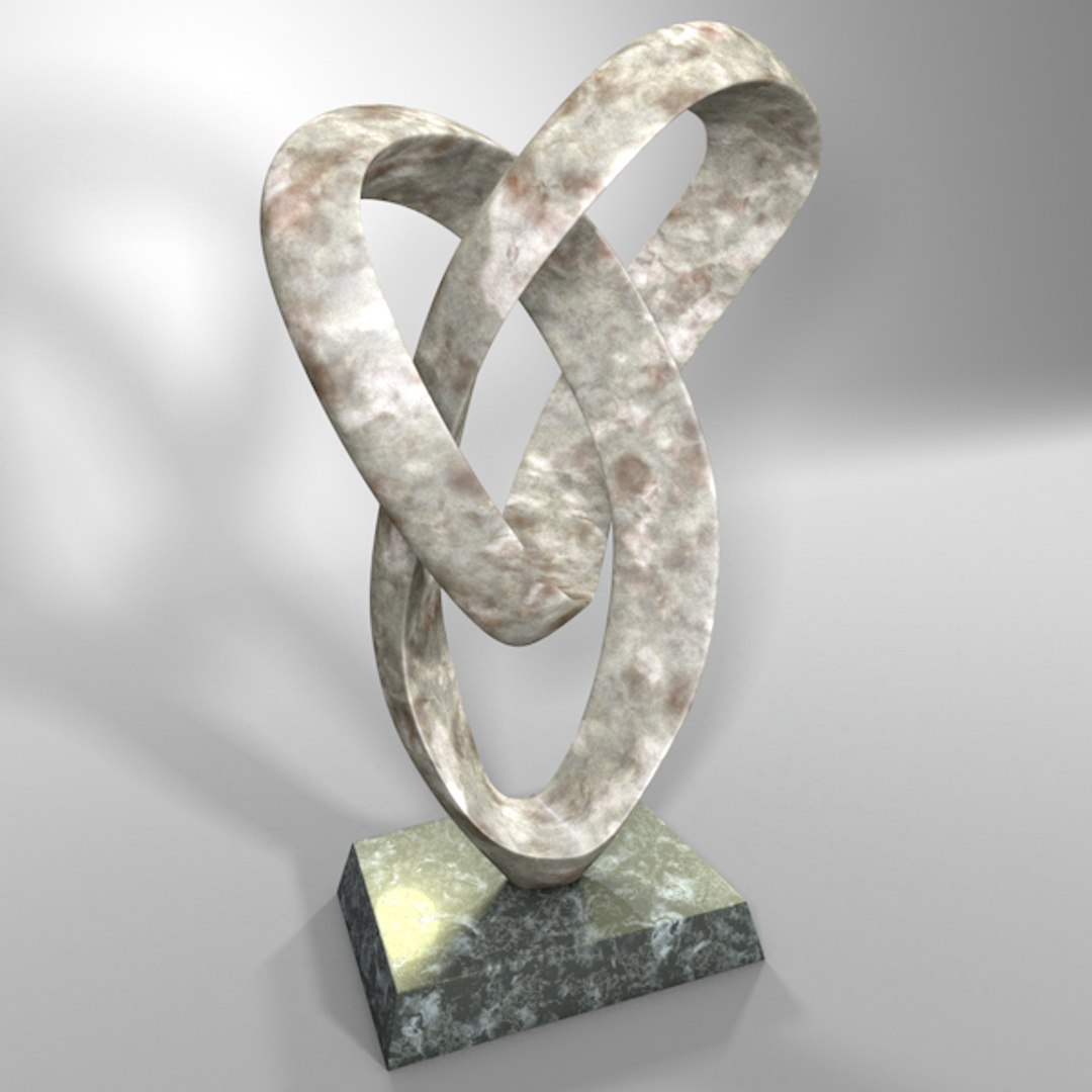 Abstract Knot Table Decor 3ds