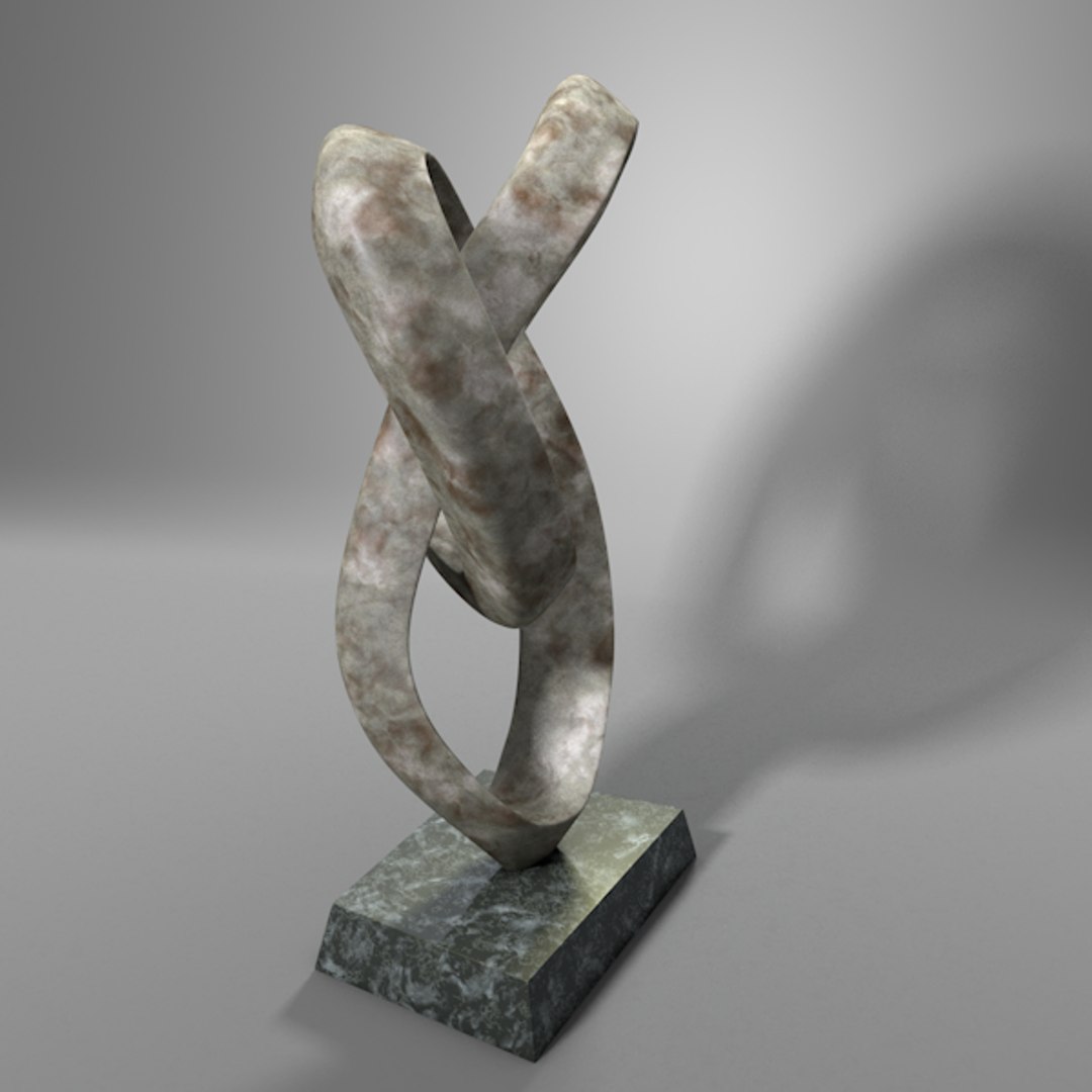 Abstract Knot Table Decor 3ds