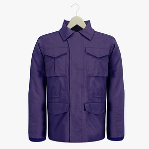 male blue coat hanger 3ds