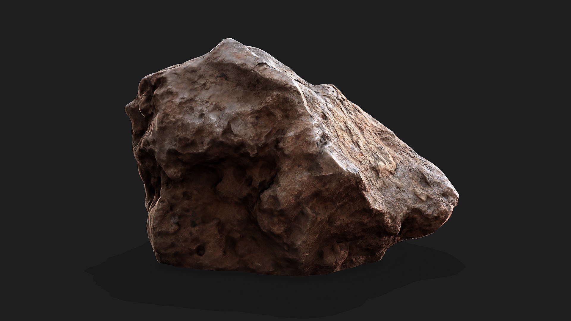 3D Photogrammetry Scan Stone 08 Model - TurboSquid 1321356
