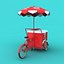 c4d ice cream cart