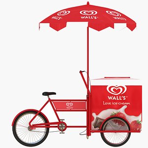 Wall's Ice Cream Cart