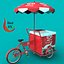 c4d ice cream cart