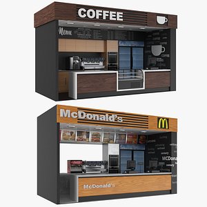 Two Commercial Kiosks