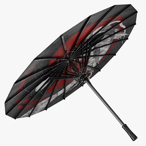 Umbrella 04 h 3D model