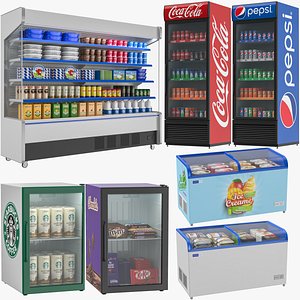 Supermarket Refrigerator Collection