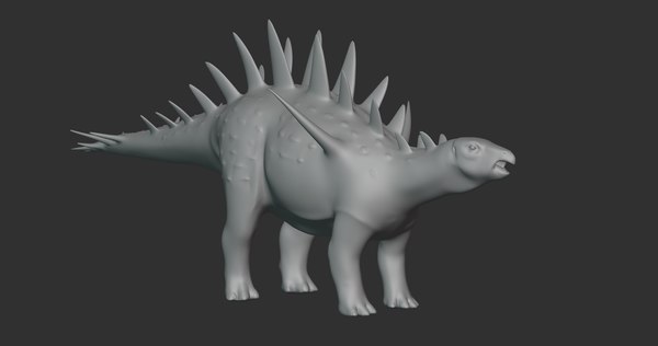 3D Chungkingosaurus Basemesh Low Poly - TurboSquid 1993674