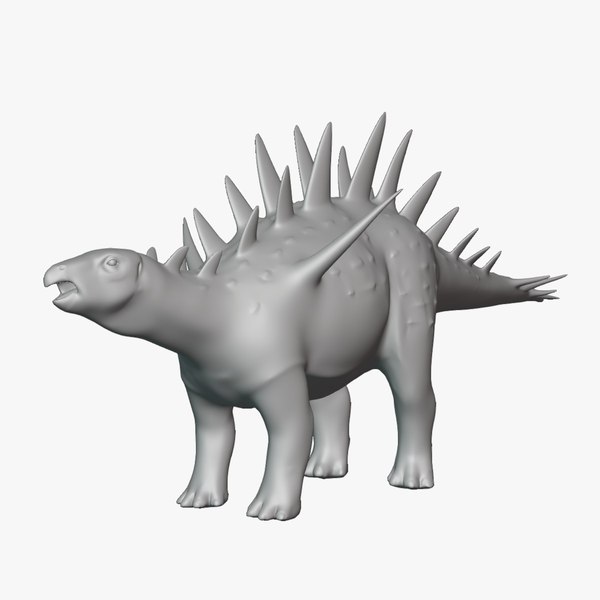 3D Chungkingosaurus Basemesh Low Poly