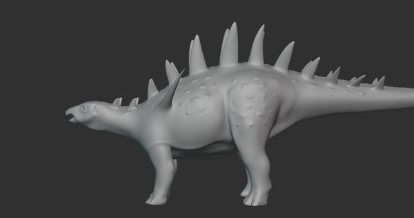 3D Chungkingosaurus Basemesh Low Poly - TurboSquid 1993674