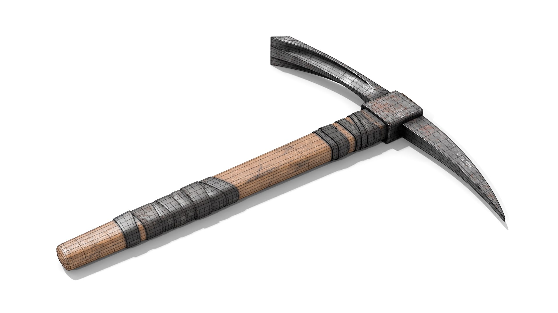 3D Pickax https://p.turbosquid.com/ts-thumb/xK/YXnRZk/Tw/wire_0003/jpg/1624882723/1920x1080/fit_q87/5b791f1bb0ec9f90844fb08297c5b12f07e9592e/wire_0003.jpg