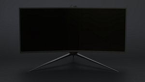Monitor 21 9 3D model
