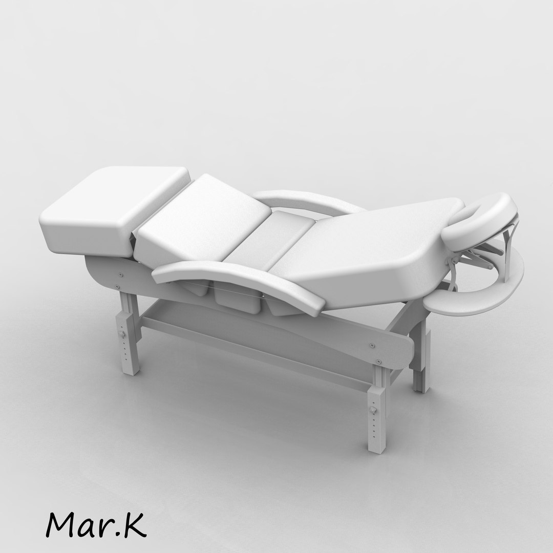 3d Massage Bed Archer3 Model