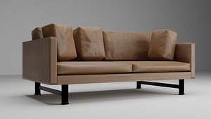 Leather sofa