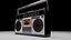 3D Casette Player, BoomBox