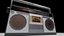 3D Casette Player, BoomBox