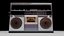 3D Casette Player, BoomBox