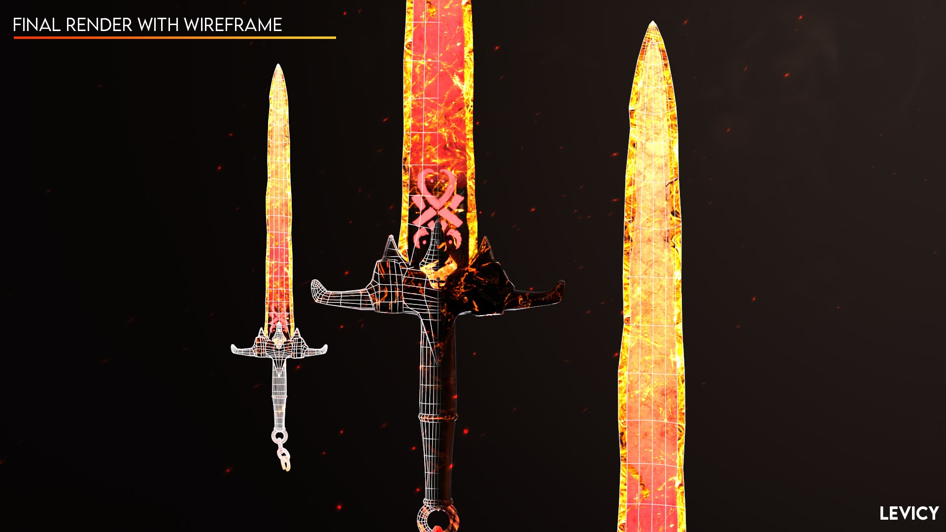 3D Lava Sword Model - TurboSquid 2036168