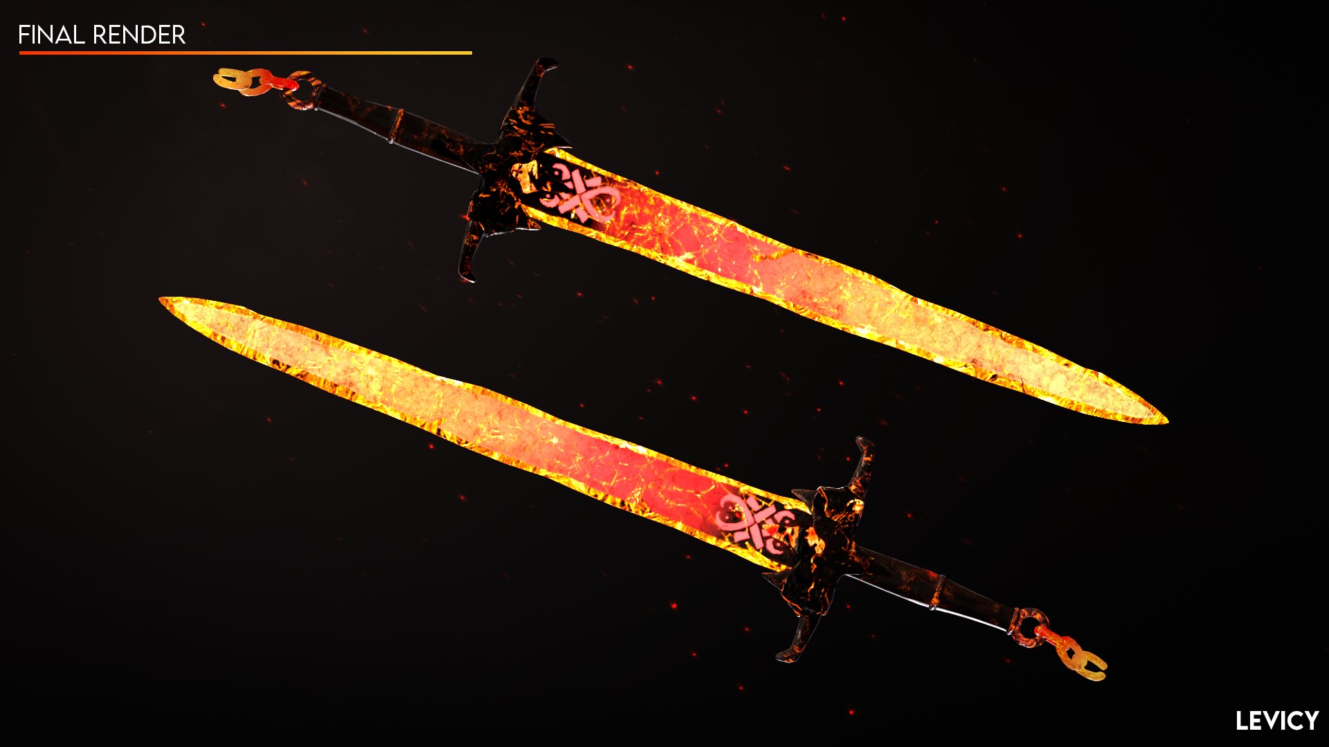 3D Lava Sword Model - TurboSquid 2036168